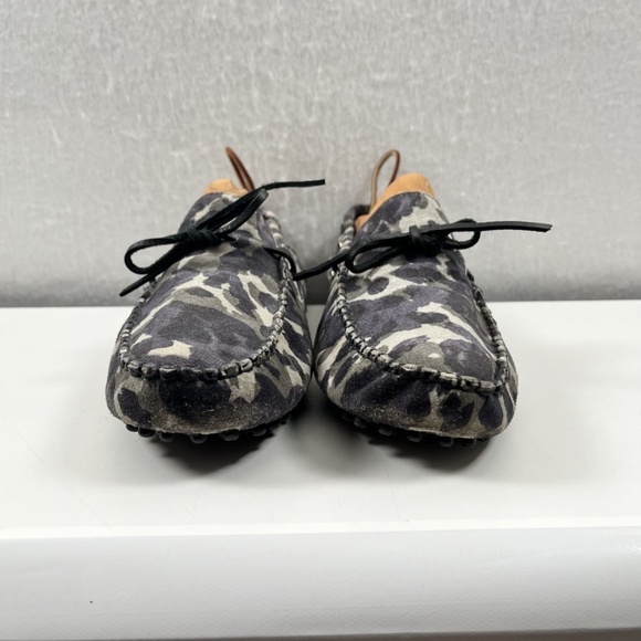 Castellano 1920 Madrid Classic Moccasin w Loop Camo Men's Size 9 - Picture 2 of 9